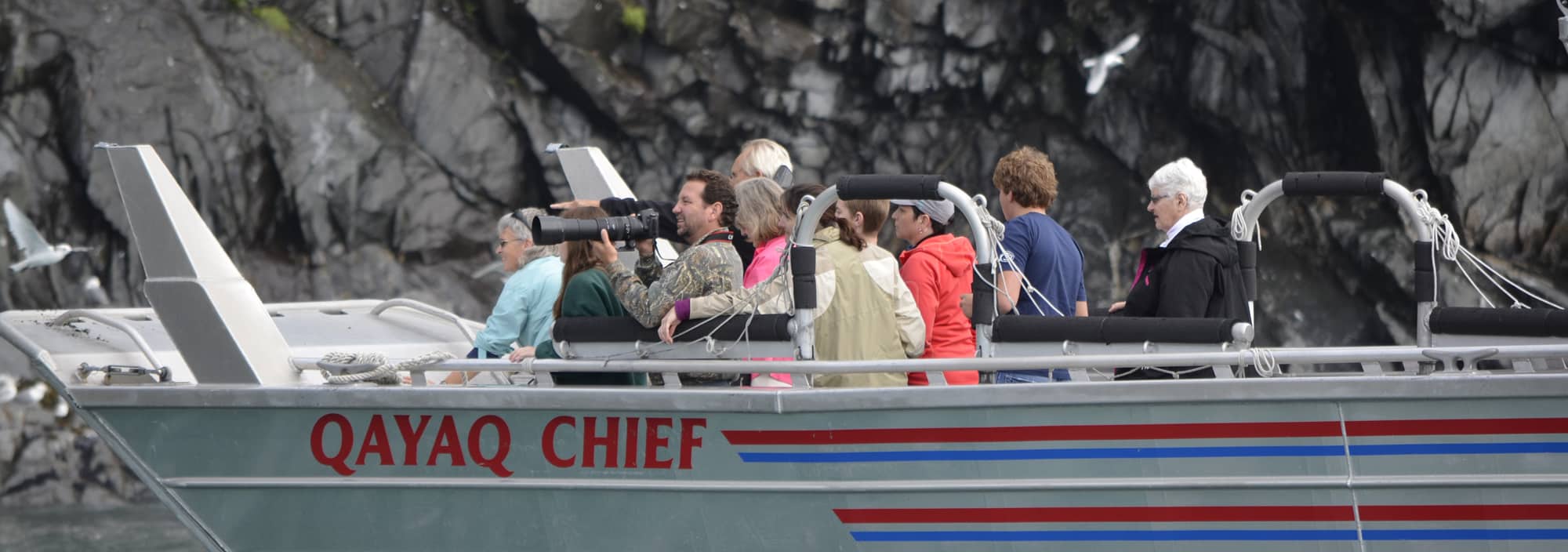 Lazy Otter Custom Boat Tours Kayak rentals Whittier Water Taxi